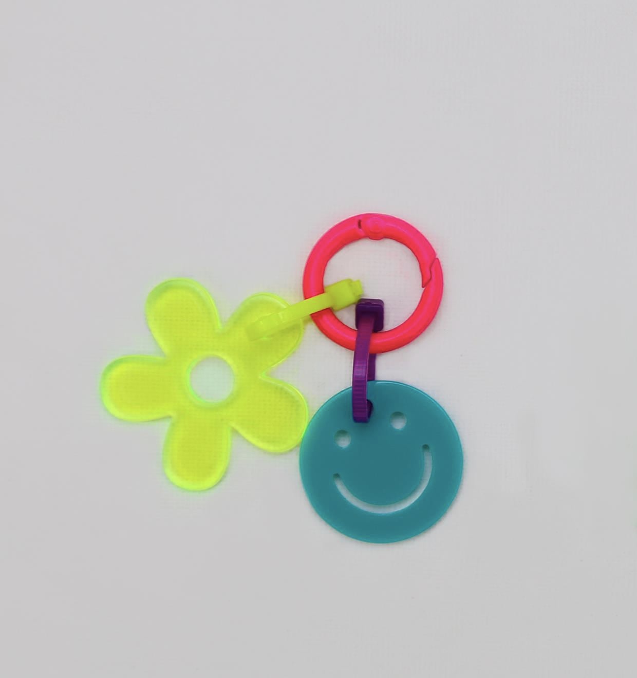Smiley Face Anahtarlık / Çanta Süsü