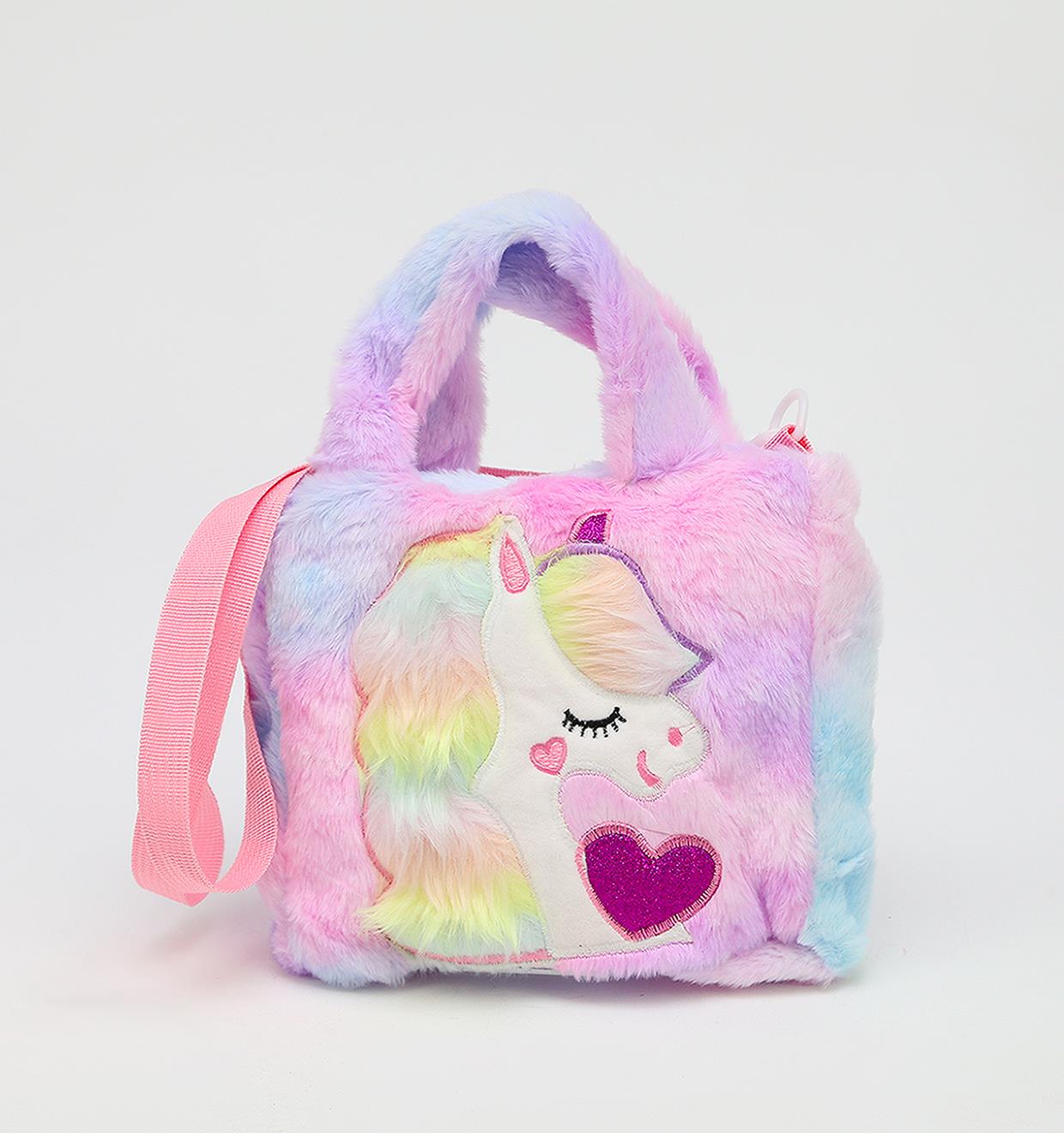 Unicorn Maxi Kürk Askılı El Çantası