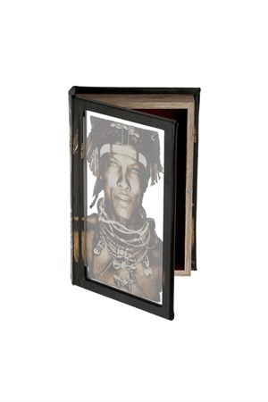 LUCKY ART Afrikalı Adam Kitap Kutu 27X17