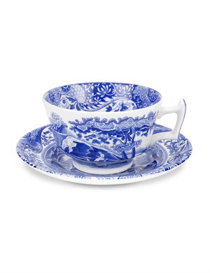 SPODE Blue Italıan Çay Fincan tabağı
