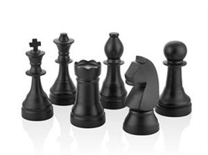 Chess 6Lı Set Black 9X9X21 Cm