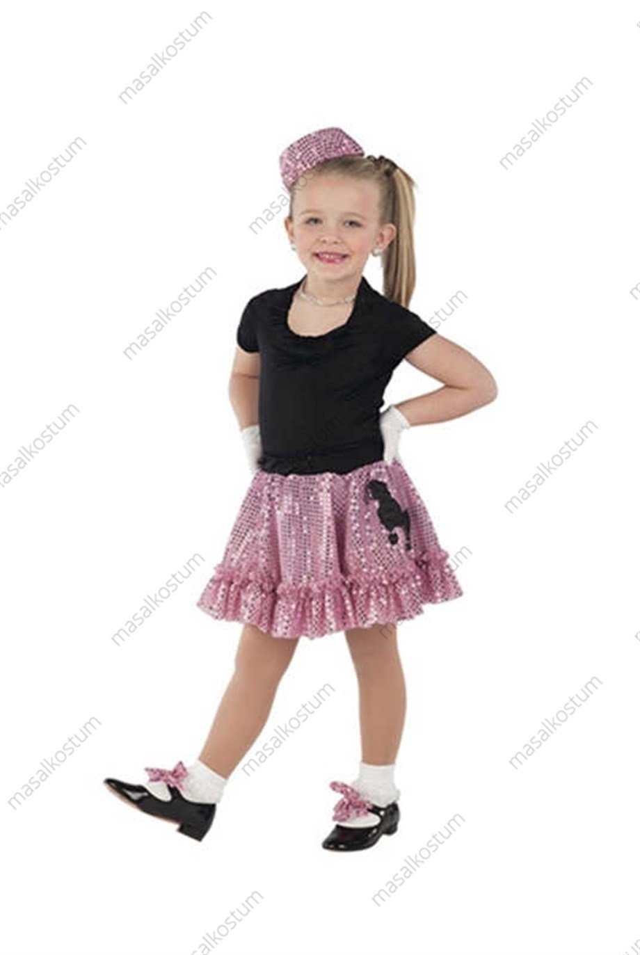 50 li Yıllar Modern Dans Kostümü DS-16