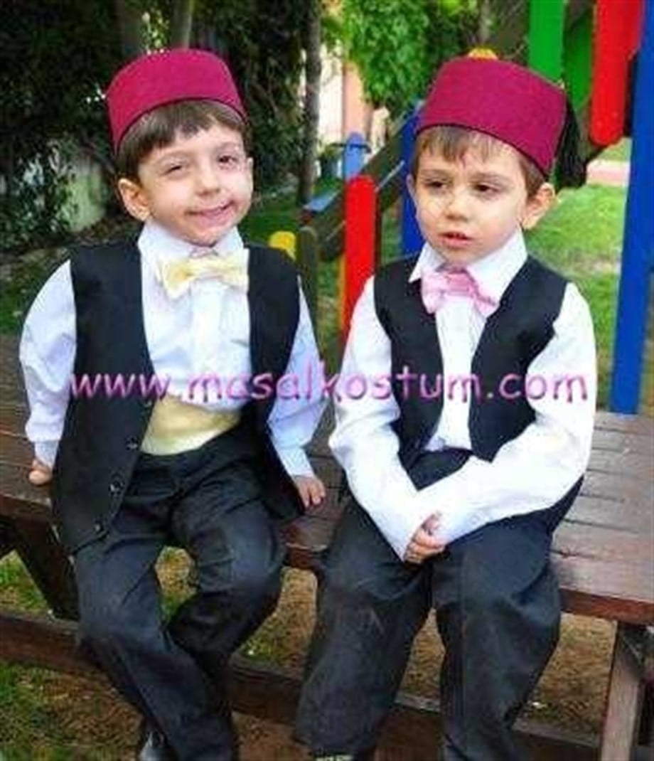 Katibim Erkek Çocuk Kostümü FLK-07