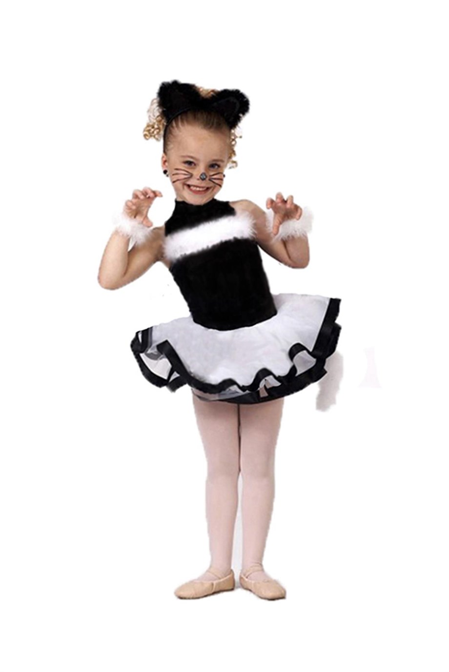 Kedi Tütü Dans ve Bale Kostümü HD-02