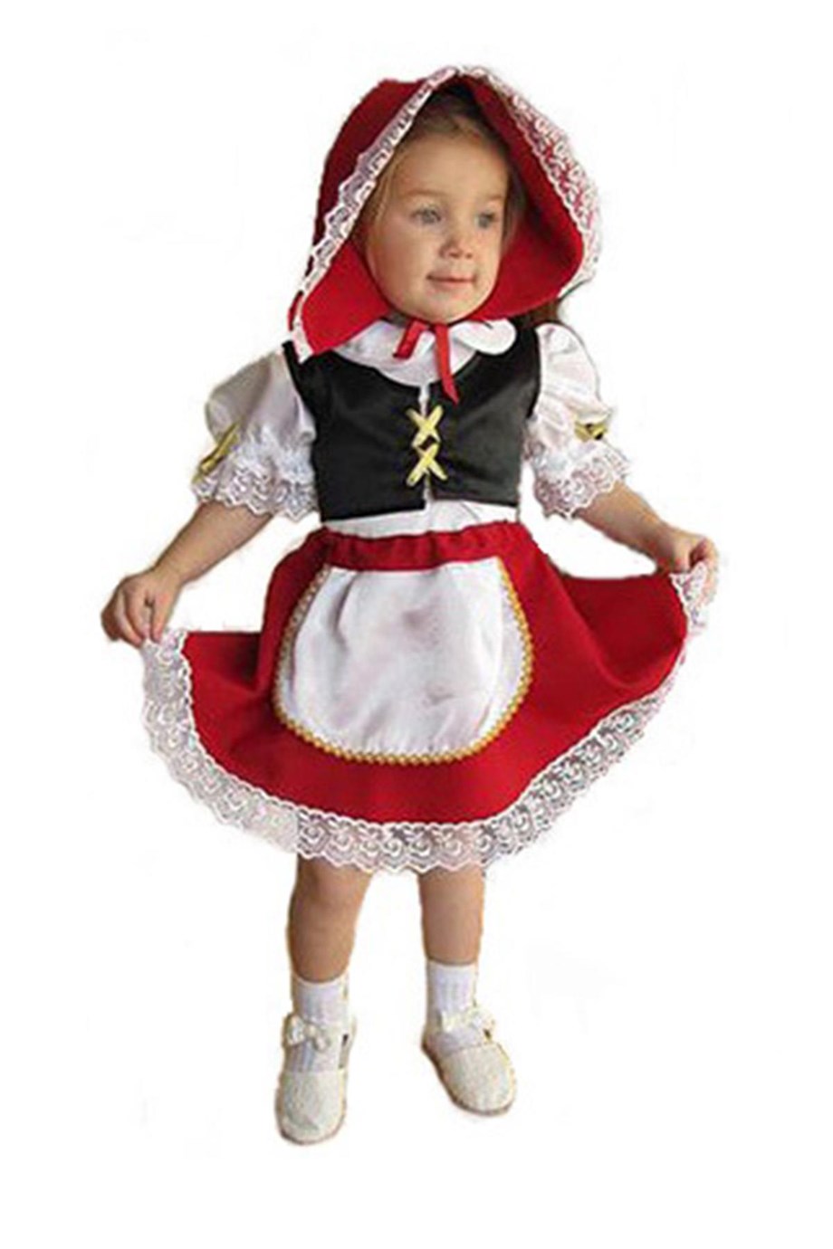Kırmızı Başlıklı Kız Bebek Kostümü BB-22