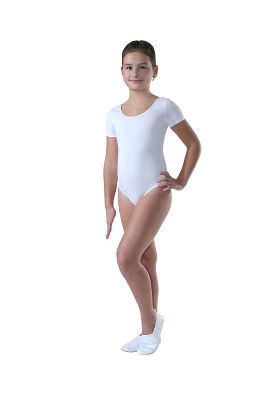 Kısa Kollu Klasik Mayo Dans Bale Jimnastik GYM-52