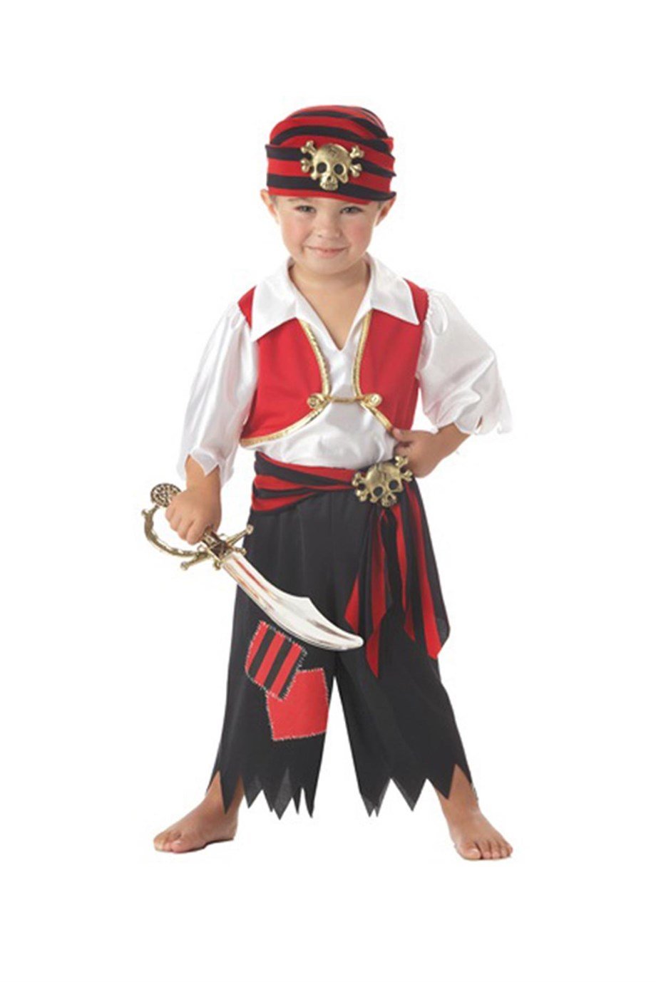 Küçük Korsan Bebek ve Çocuk Kostümü BB-19