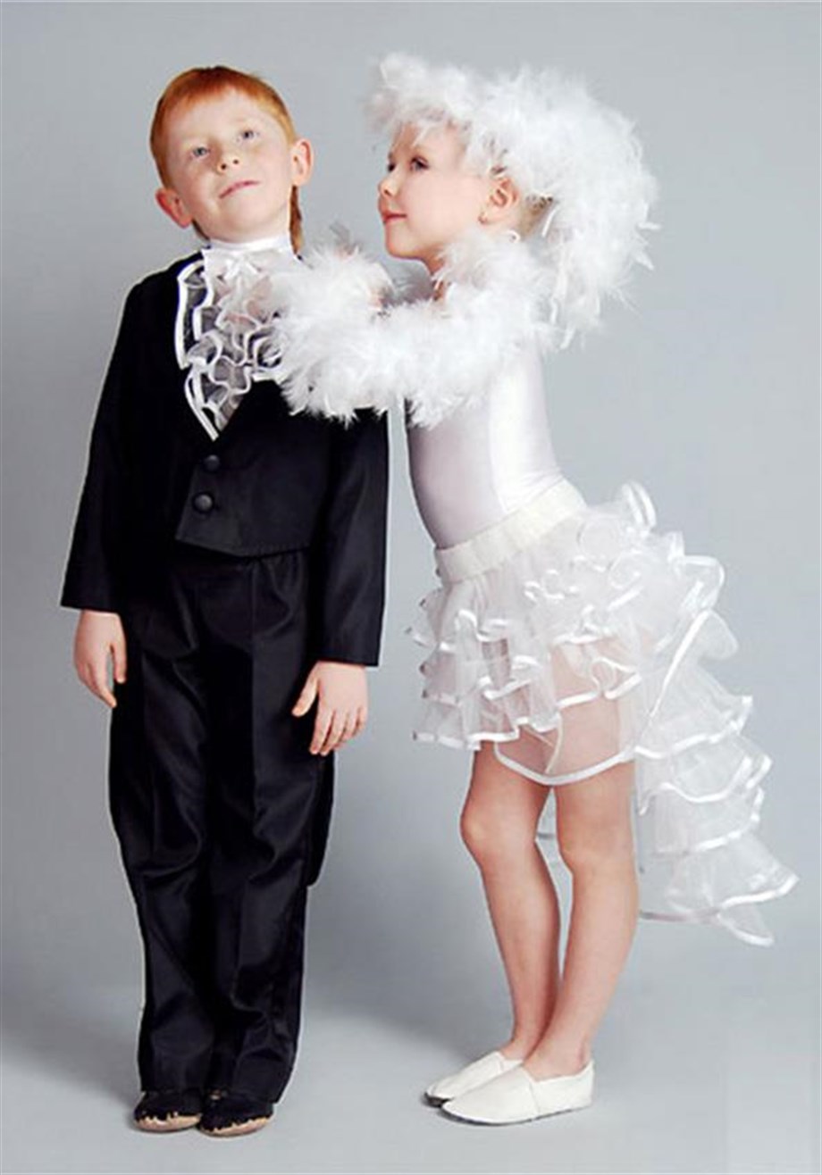 Kuyruklu Modern Dans Kostümü