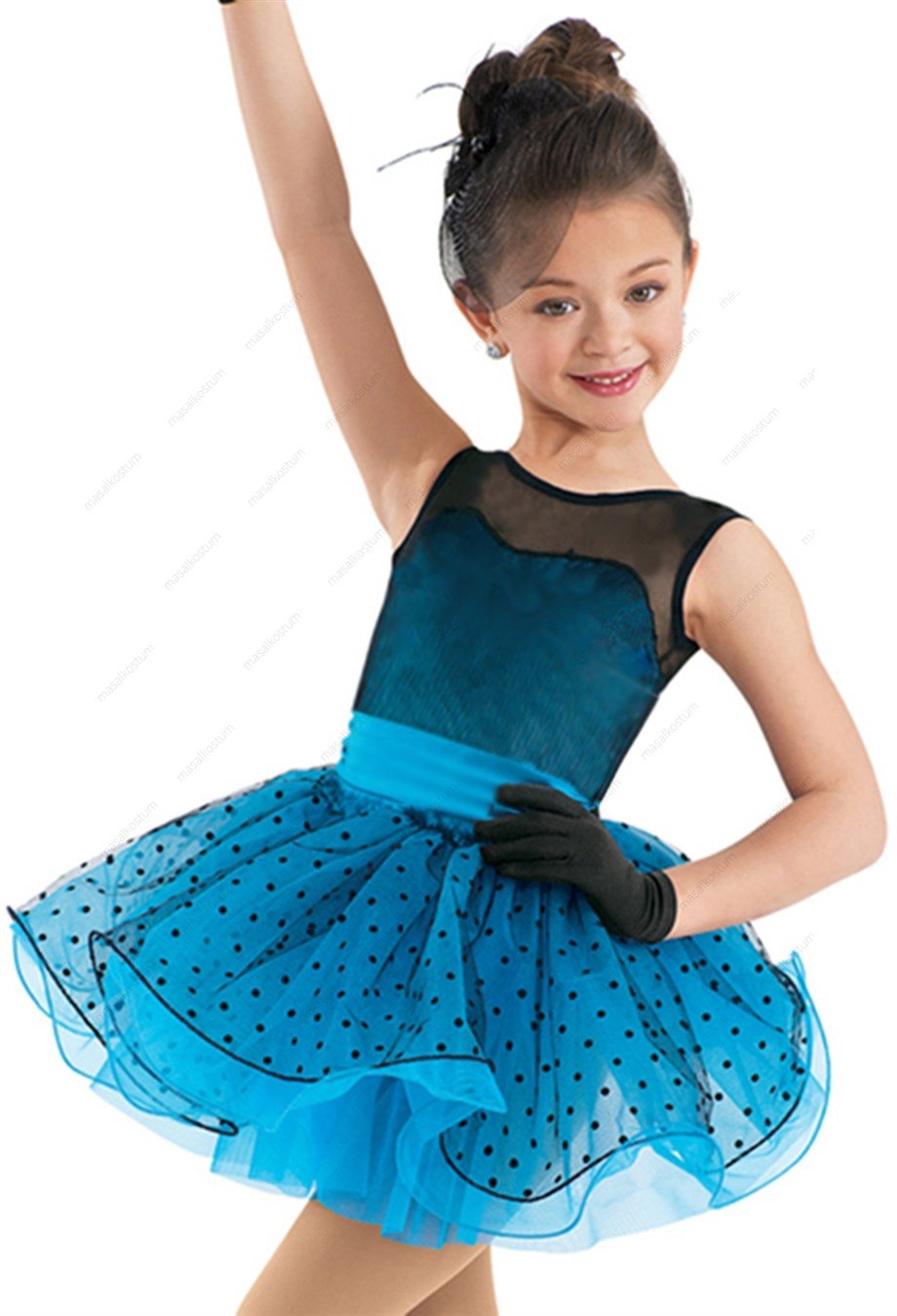 Modern Dans Kostümü Tüllü DS-36