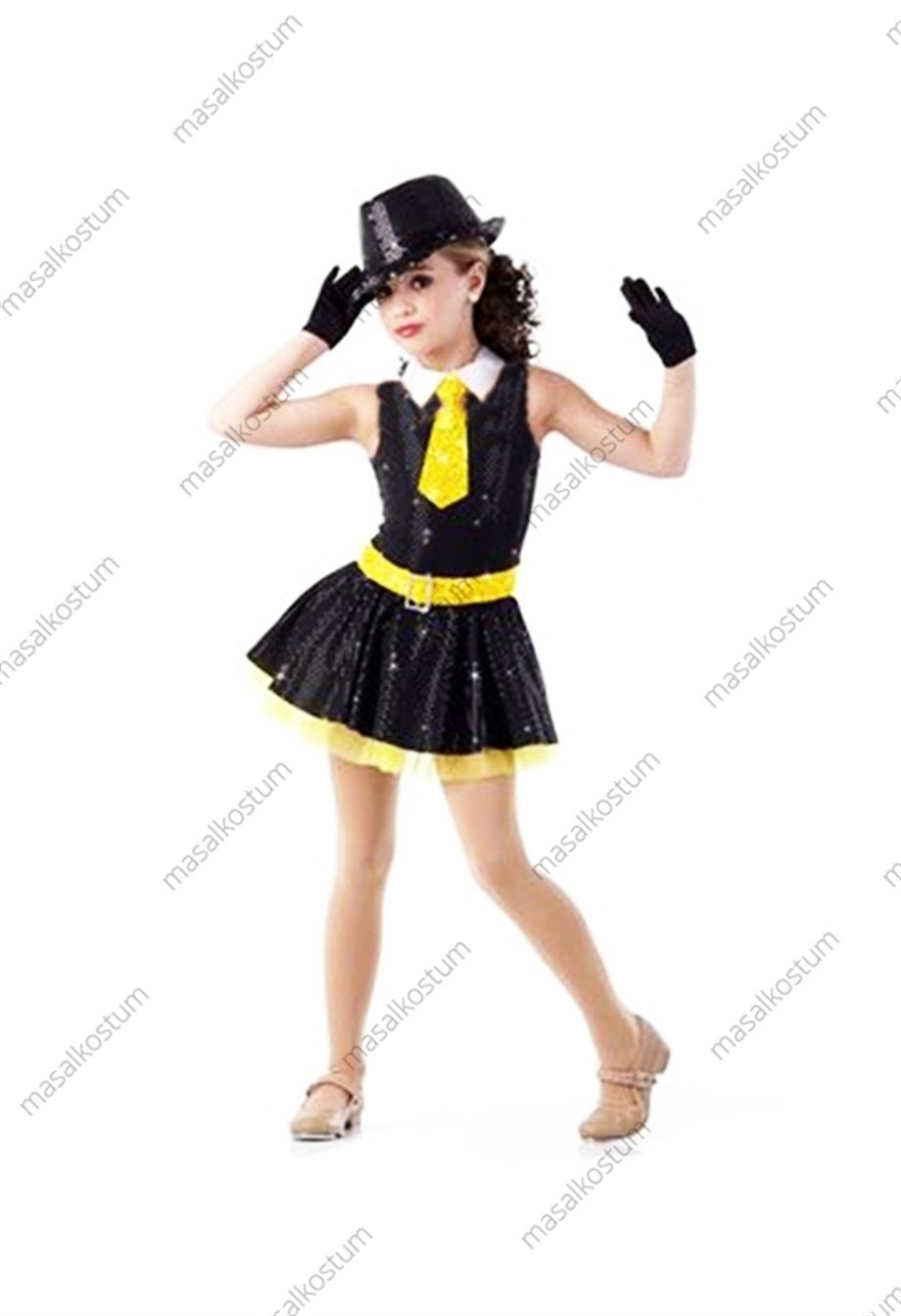 Modern Dans Kostümü Kravatlı DS-41