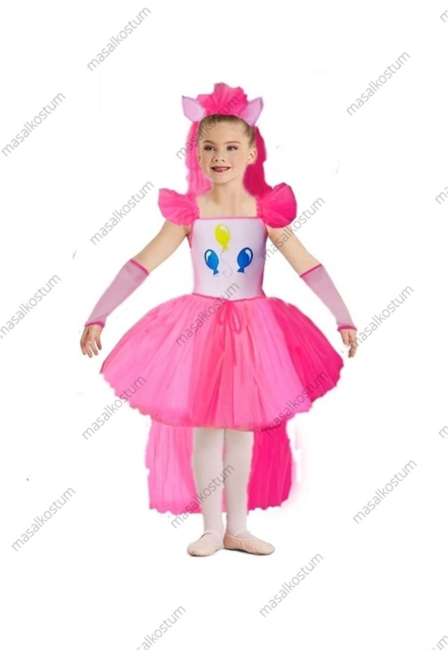 My Little Pony Pinkie Pie Çocuk Kostüm MSL-65