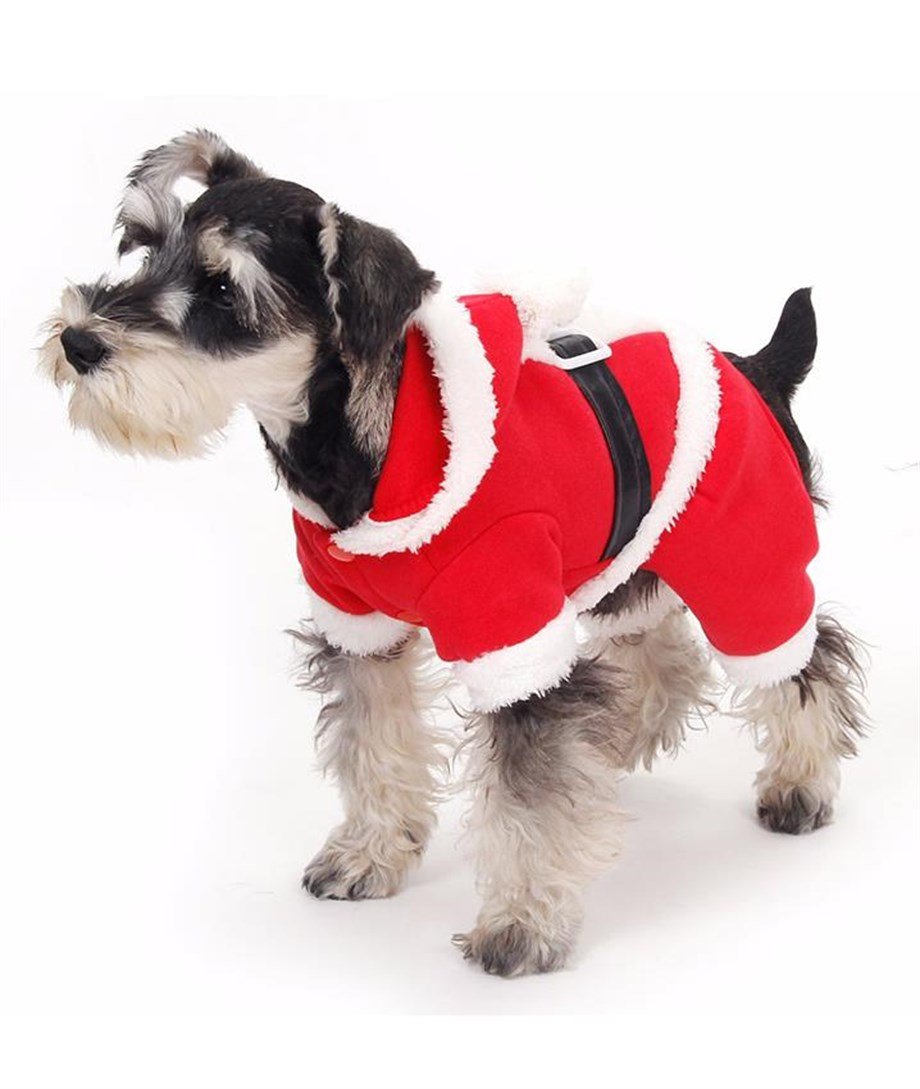 Noel Baba Köpek Kostümü KPK-02
