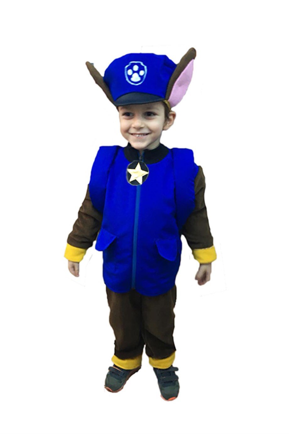 Paw Patrol Chase Kahraman Köpek Kostümü MSL-70