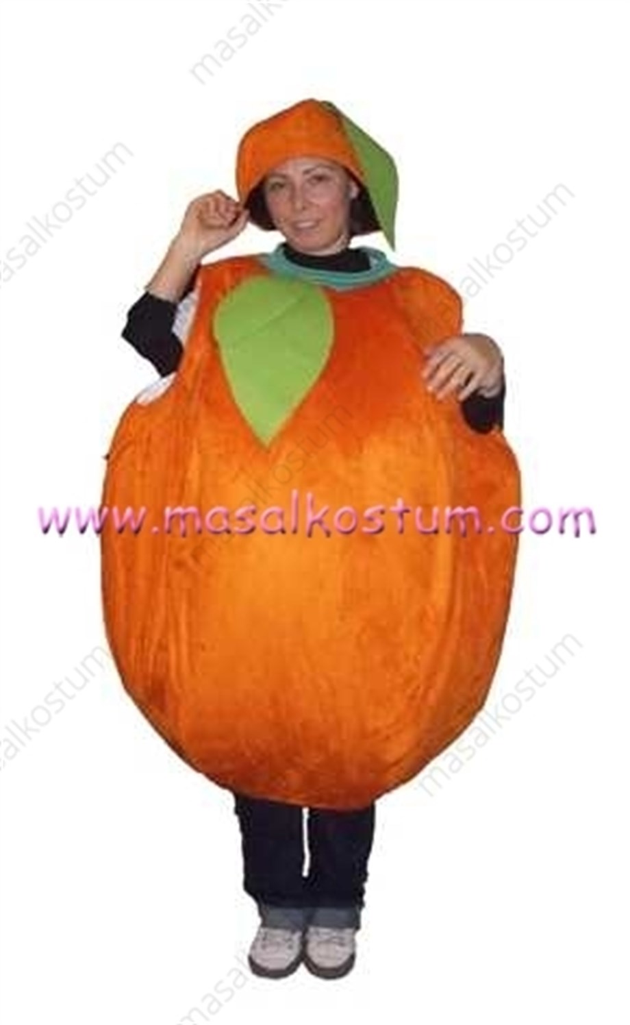 Portakal Kostümü Yetişkin