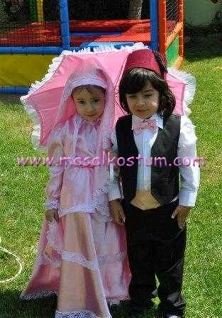 Üsküdar Kız Katibim Çocuk Kostümü FLK-08