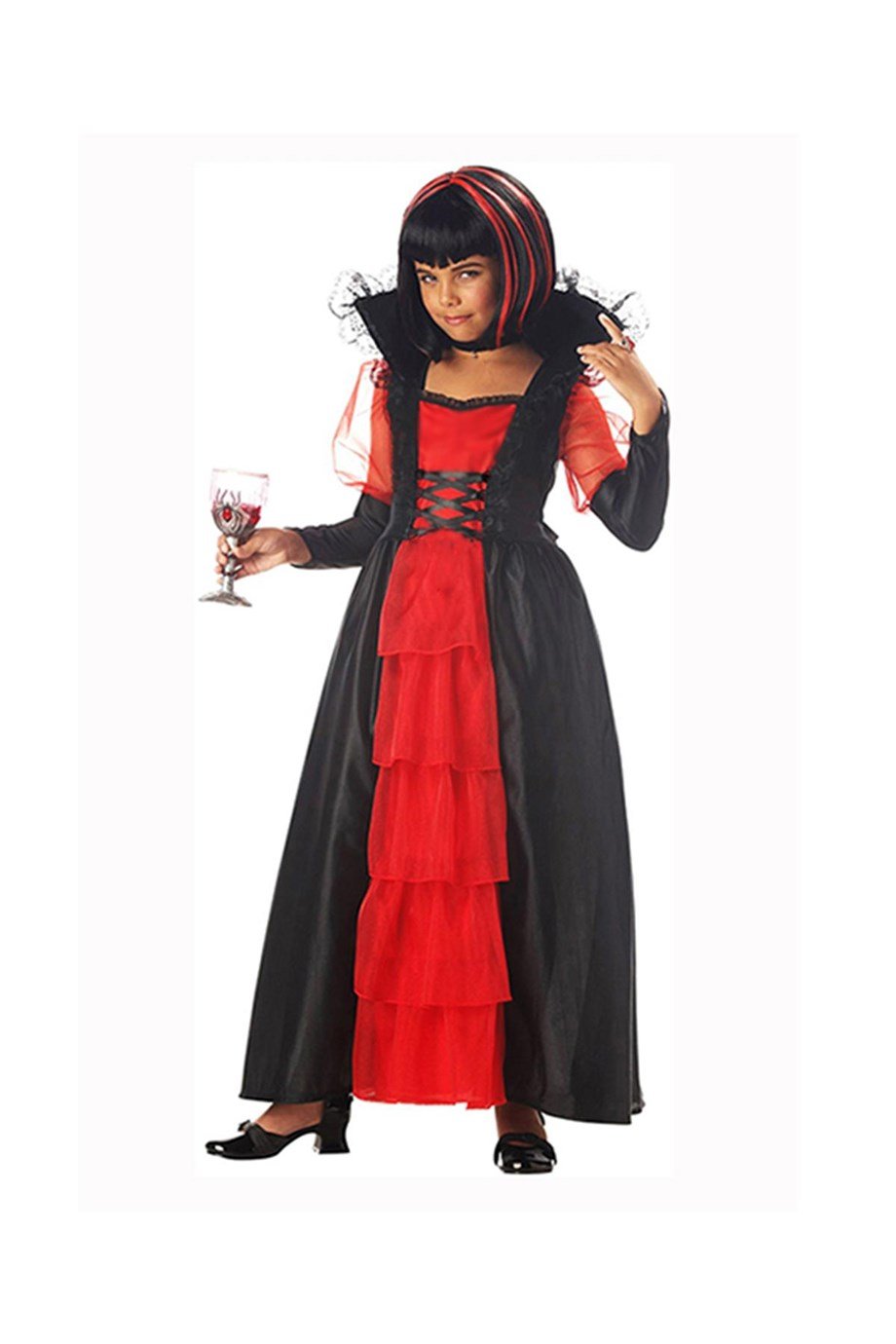 Vampir Kız Çocuk Kostümü MSL-30