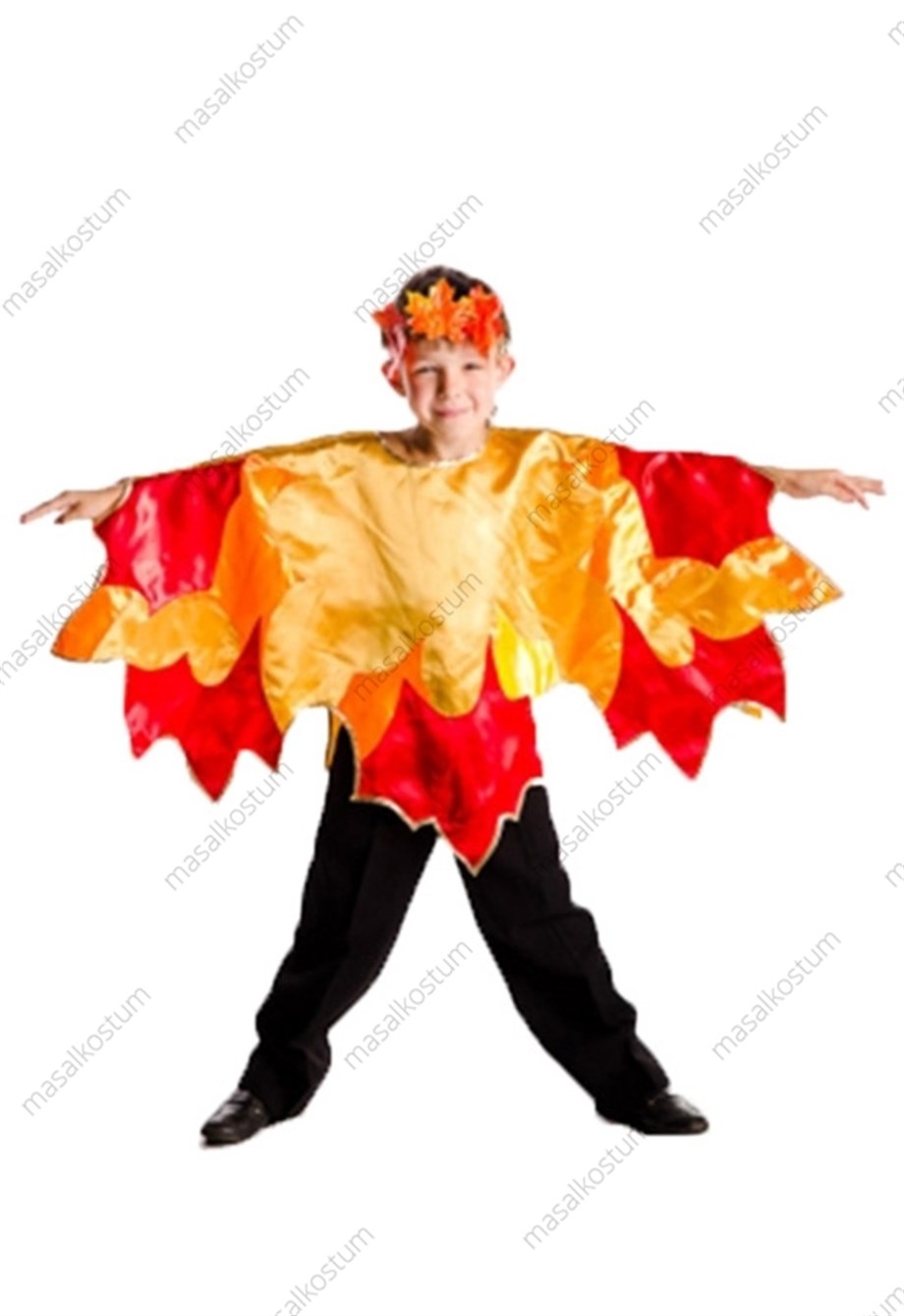 Yaprak Kostümü Turuncu