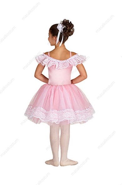 Ajur Bale Dans Uzun Tütü Kostümü BLU-01