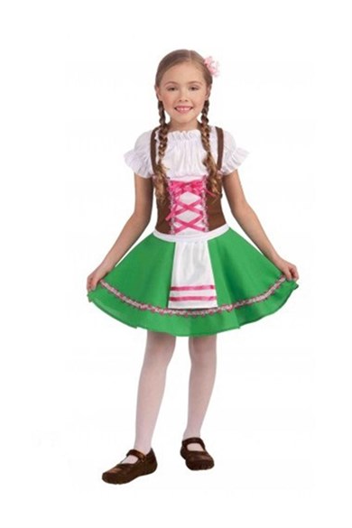 Alman Kız Çocuk Kostümü
