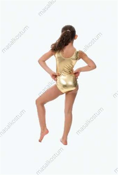 Askılı Cimnastik Mayo Hologram Kumaştan JM-16