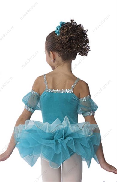 Bale Dans Tütü Klasik Kostüm Kısa BLK-17