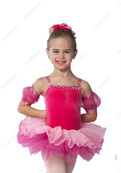 Bale Dans Tütü Klasik Kostüm Kısa BLK-17