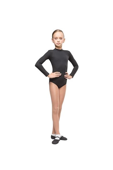 Balıkçı Yaka Çalışma Mayosu Dans Bale Cimnastik GYM-09