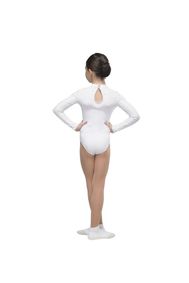 Balıkçı Yaka Çalışma Mayosu Dans Bale Cimnastik GYM-09