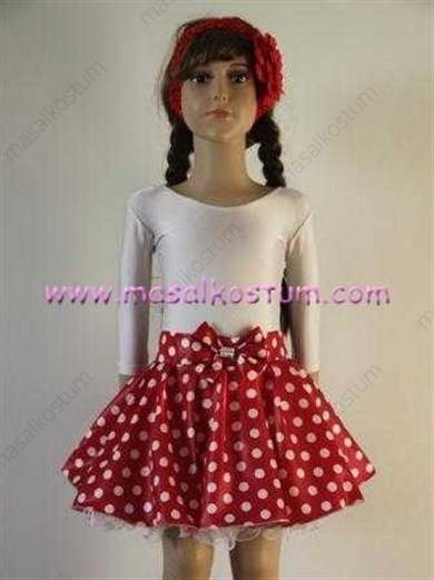 Puantiyeli Dans Gösteri Eteği EK-02