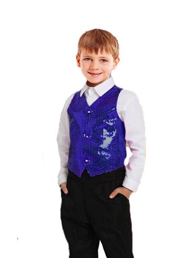 Erkek Modern Dans Kostümü Payetli DSE-04