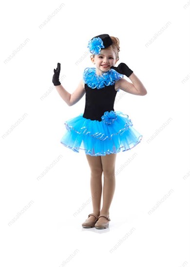 Fırfır Yakalı Dans Kostümü DS-09