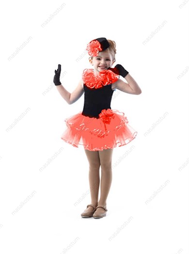 Fırfır Yakalı Dans Kostümü DS-09