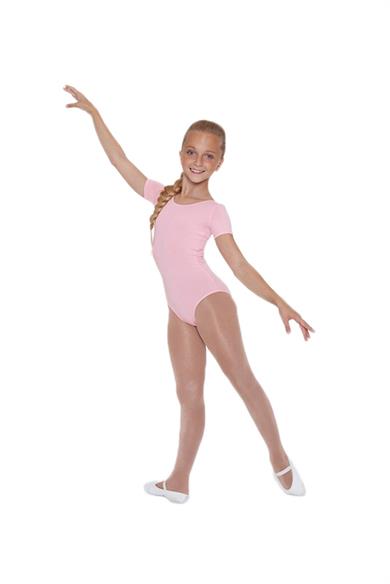 Kısa Kol Çalışma Mayosu Dans Bale Cimnastik GYM-02