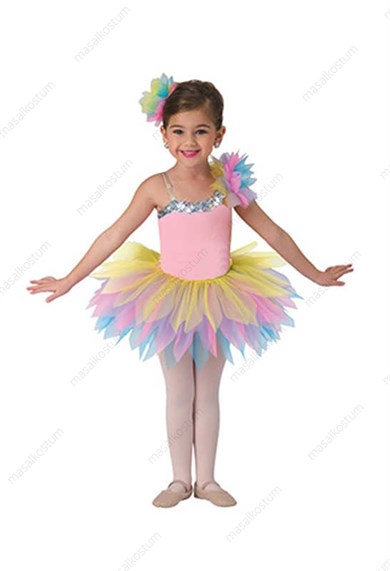 Masal Bale Dans Tütü Kostümü BLK-06