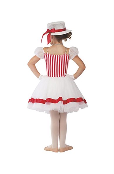 Modern Uzun Tütü Bale Dans Kostümü BLU-05