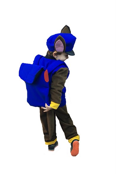 Paw Patrol Chase Kahraman Köpek Kostümü MSL-70