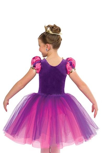 Rapunzel Prenses Uzun Tütü Bale Çocuk Kostümü PS-12