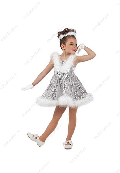 Tüylü Çocuk Dans Kostümü DS-19