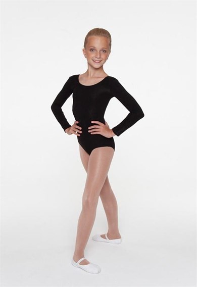 Uzun Kollu Klasik Mayo Dans Bale Cimnastik GYM-51