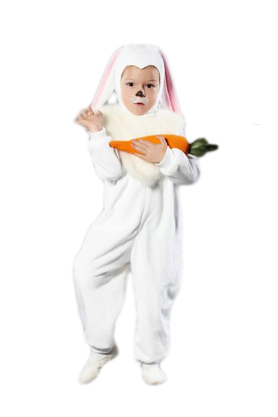 Beyaz Tavşan Çocuk Kostümü H-02