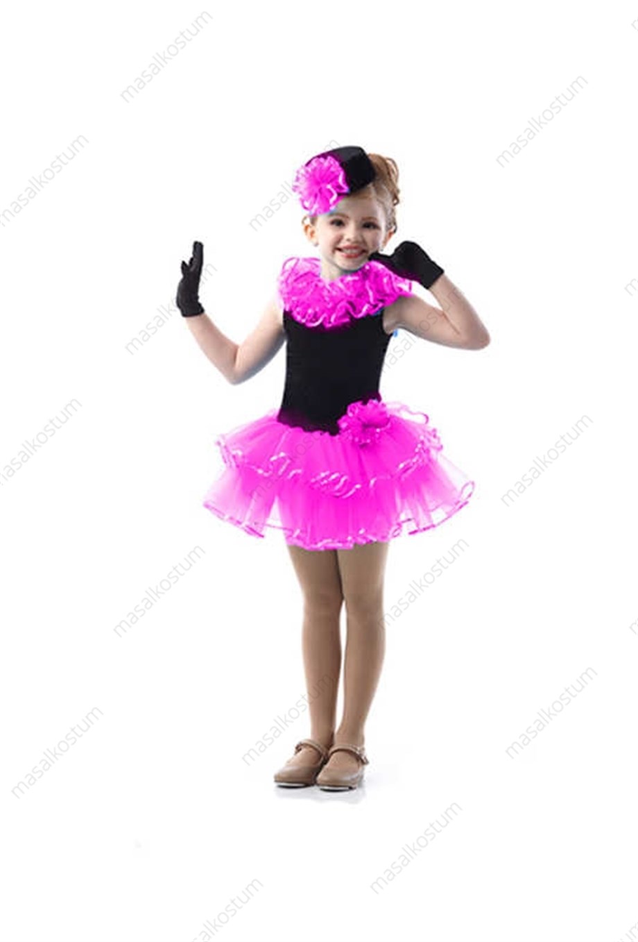 Fırfır Yakalı Dans Kostümü