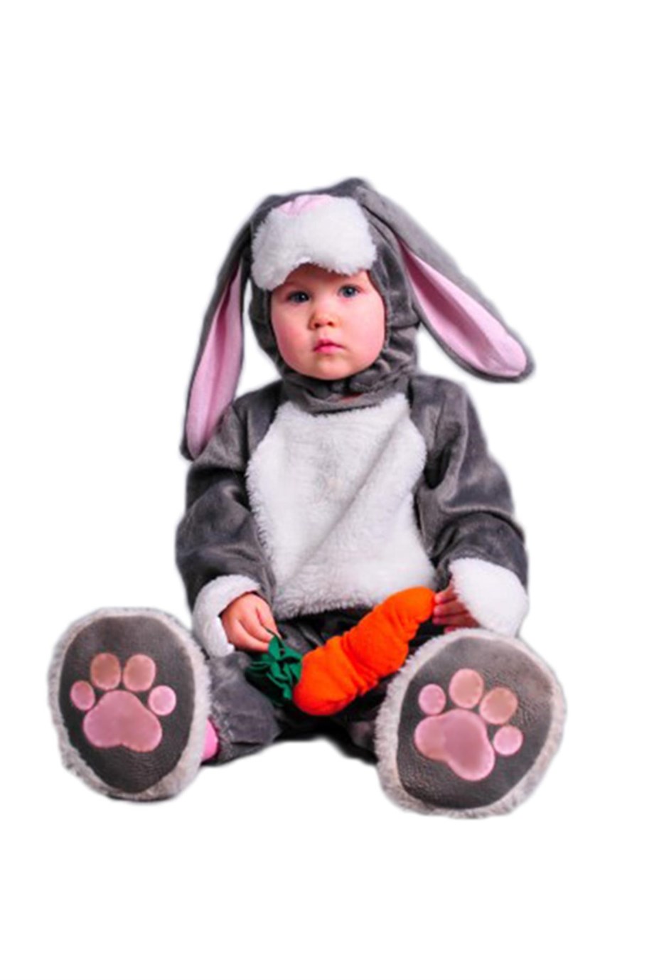 Gri Tavşan Bebek Kostümü BB-07