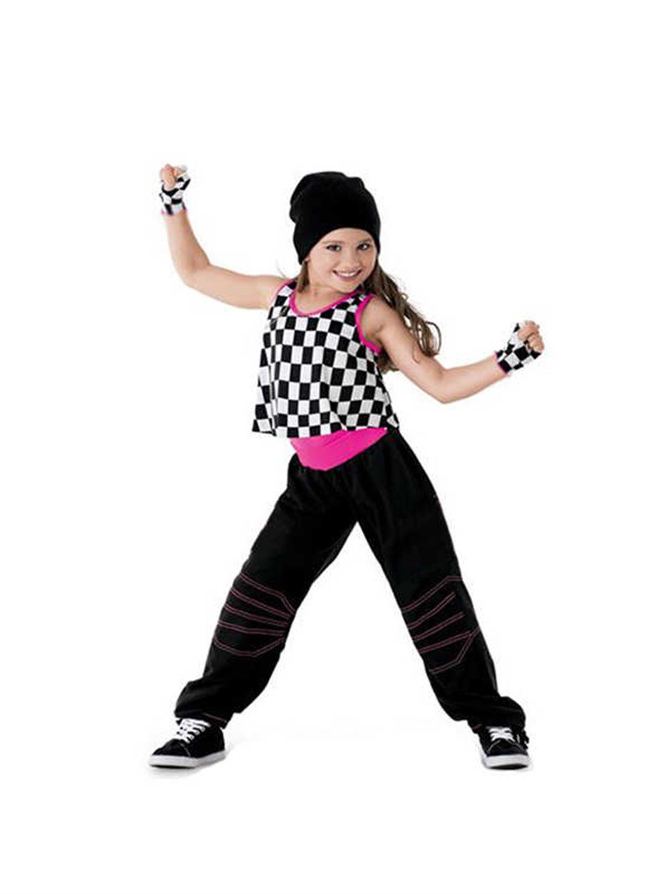 Hip Hop Kız Dans Kostümü