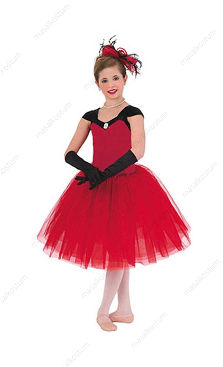 Kırmızı Romantik Tütü