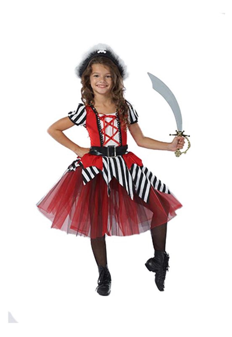 Korsan Kız Çocuk Tütü Kostümü MSL-63 | masalkostum.com
