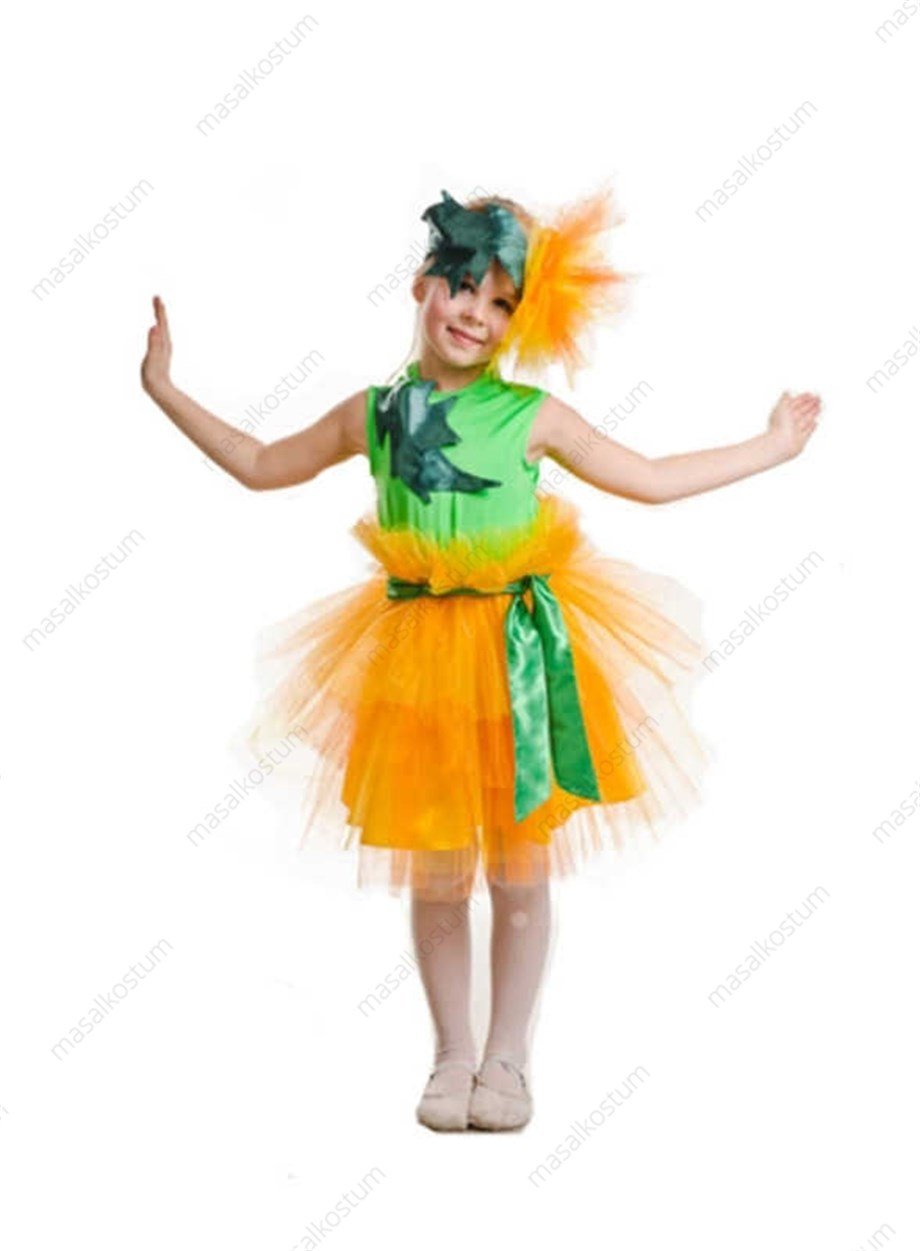 Krizantem Çiçek Kostümü