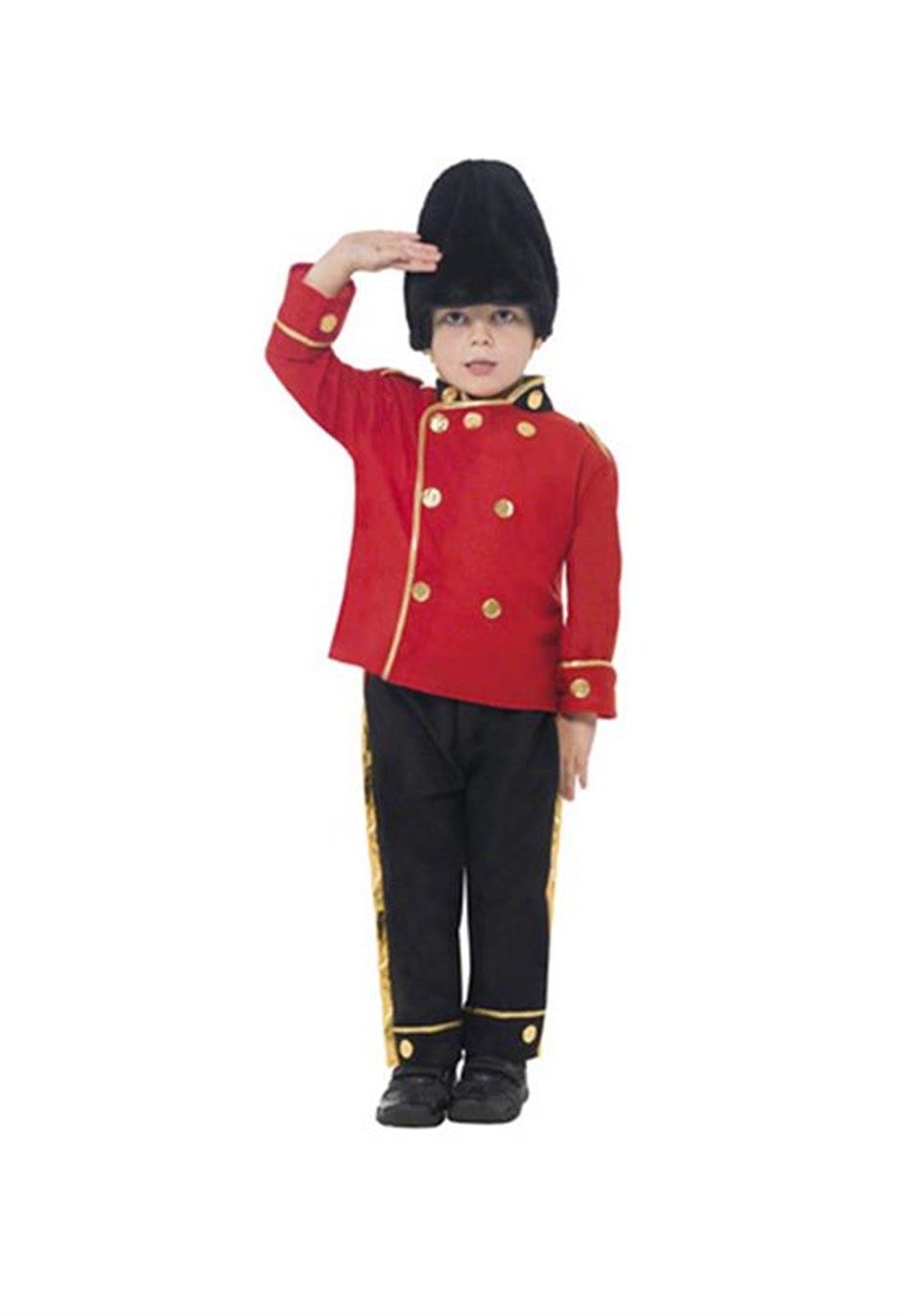 Kursun Asker İngiliz Asker Çocuk Kostümü UK-46 | masalkostum.com