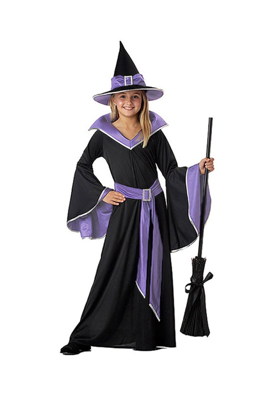 Mor Cadı Kız Kostümü MSL-26
