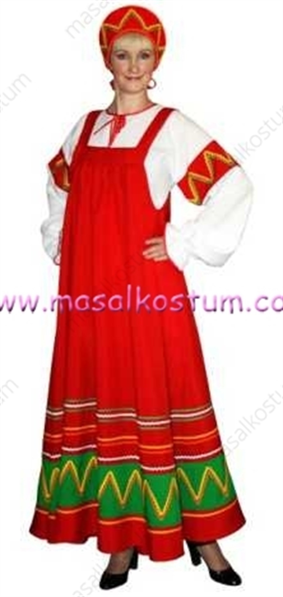 Rus Bayan Kostümü BN-01 | masalkostum.com