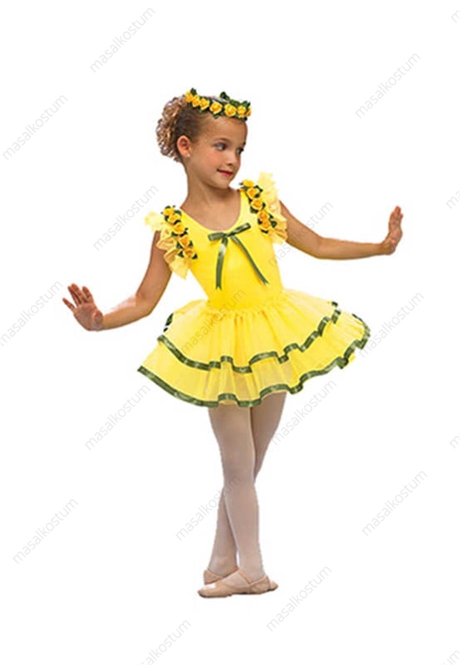 Sari Çiçekli Tütü